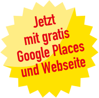 Jetzt mit gratis Google Places und Webseite
